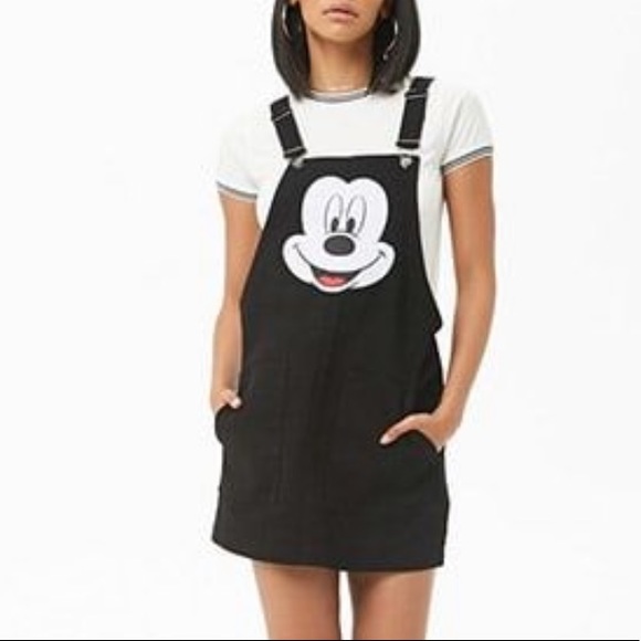 mickey mouse pinafore dress